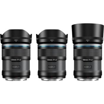 SIRUI SNİPER SERİES F1.2 AUTO FOCUS ( 23MM,33MM 56MM APS-C LENS )